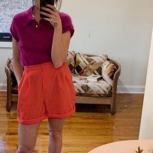 Vintage The Limited Fuzzy Sweater Polo